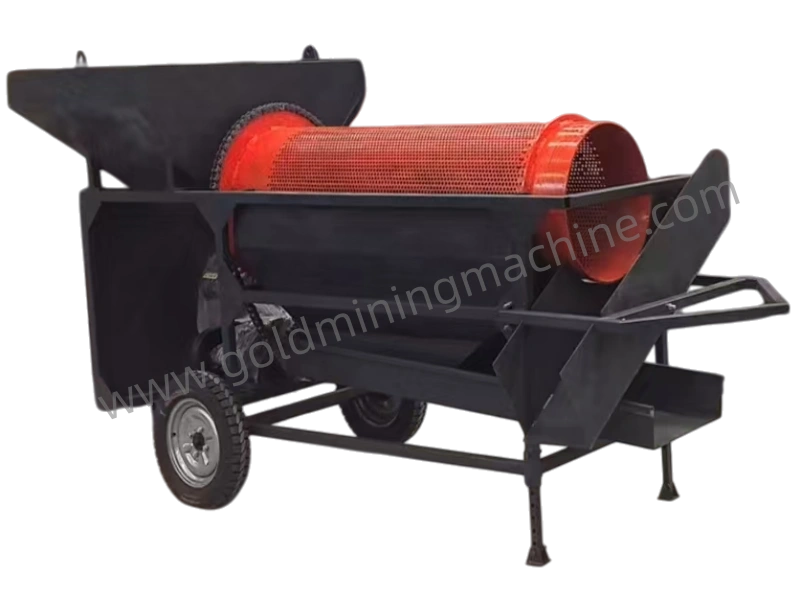 Qrun 5-10 Ton Small Gold-Panning Cart