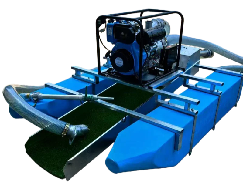 Fixed Hull 6in Gold Panning Boat