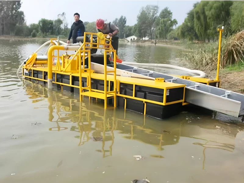 Fixed Hull 8in Gold Panning Boat - Image 2